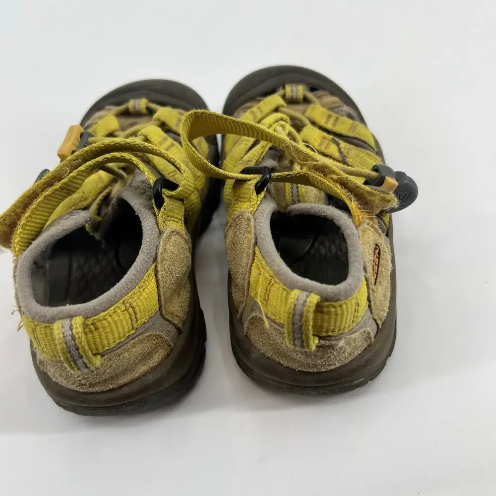 Keen Newport H2 Size 10 toddler Hiking Waterproof Comfort Sandals 1008590 Yellow